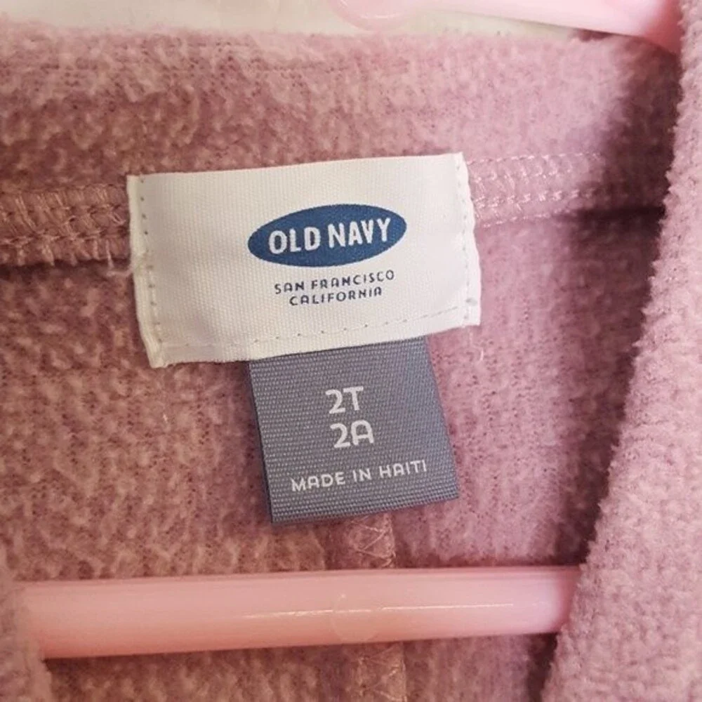 Old Navy Pink Cape with Hood
